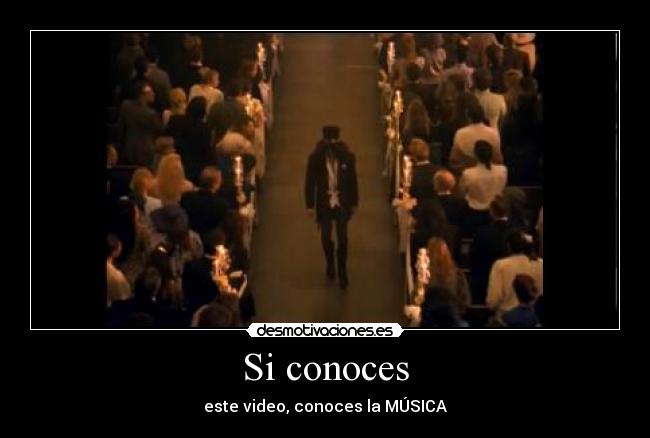 Si conoces -