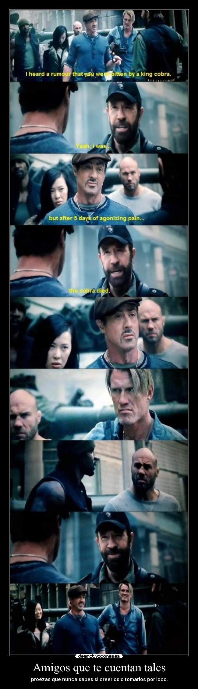 Amigos que te cuentan tales - 