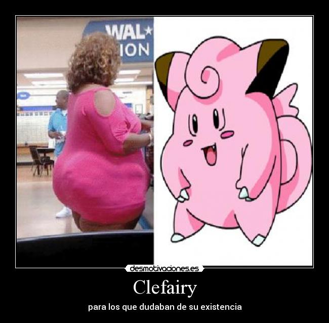 Clefairy - para los que dudaban de su existencia