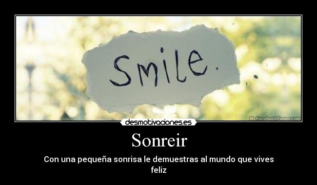 Sonreir -