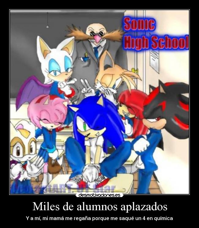 carteles miles alumnos aplazados reprobados cada ano reganan porque saque sonic escuel desmotivaciones