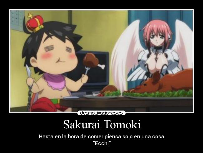 Sakurai Tomoki - Hasta en la hora de comer piensa solo en una cosa
Ecchi