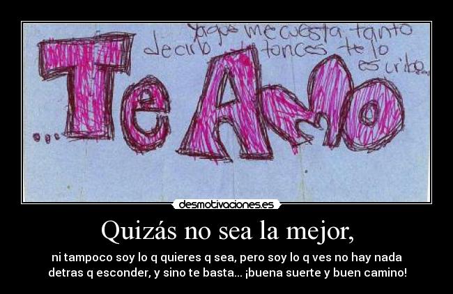 carteles buena suerte desmotivaciones