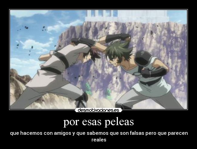 por esas peleas - 