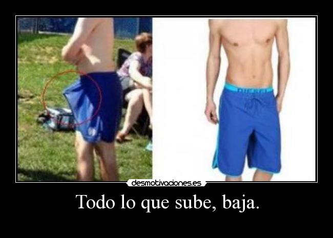 Todo lo que sube, baja. - 