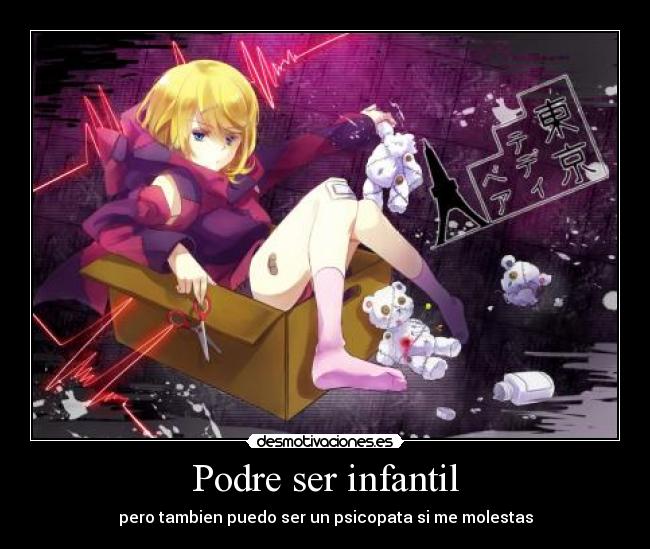 Podre ser infantil -