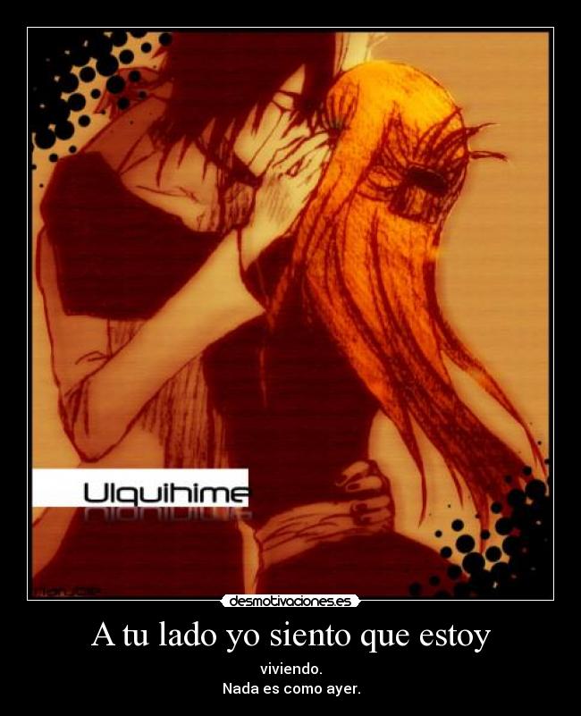 A tu lado yo siento que estoy -