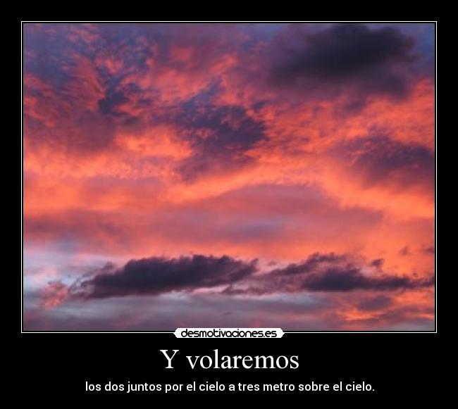 Y volaremos - 