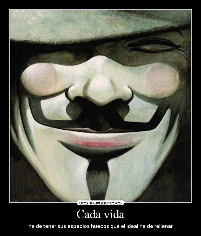 carteles vida libertad vendetta ideales desmotivaciones