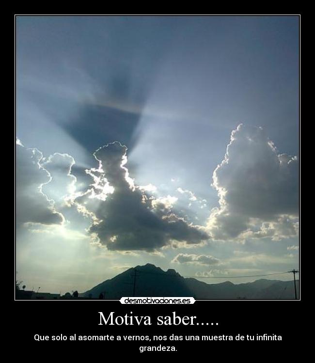 Motiva saber..... -