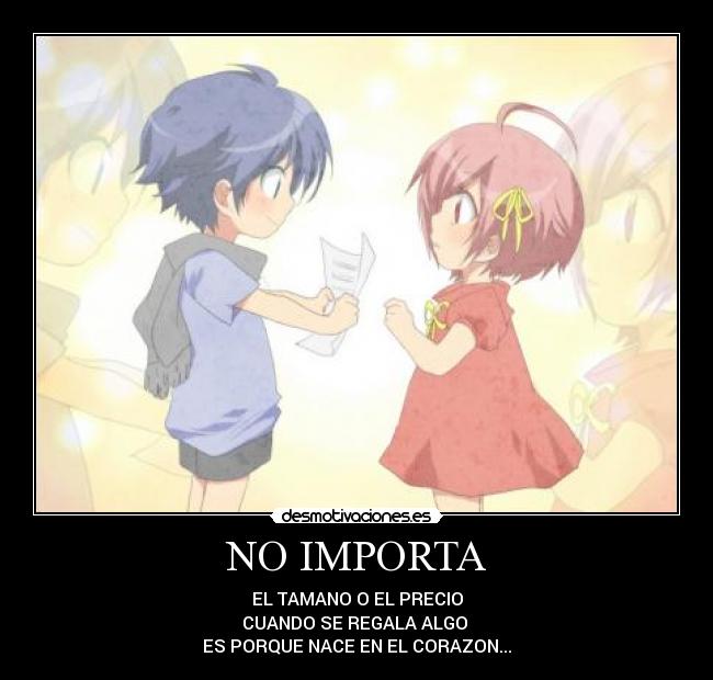 NO IMPORTA -