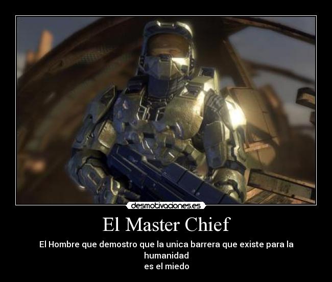 carteles masterchief ensena desmotivaciones