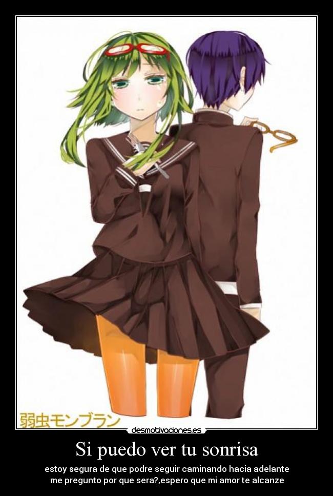 Si puedo ver tu sonrisa -