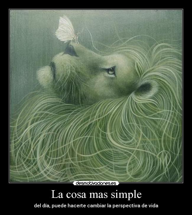 La cosa mas simple - 