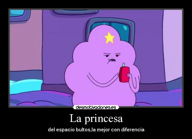 La princesa - del espacio bultos,la mejor con diferencia