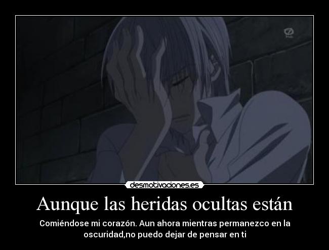 Aunque las heridas ocultas están -