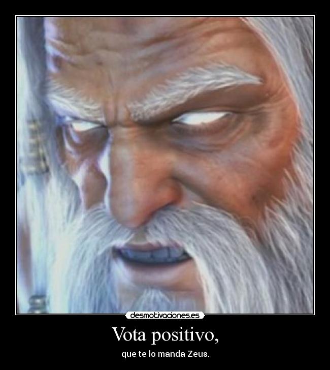 Vota positivo, -