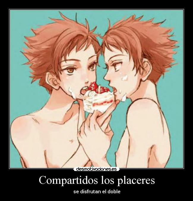 Compartidos los placeres -