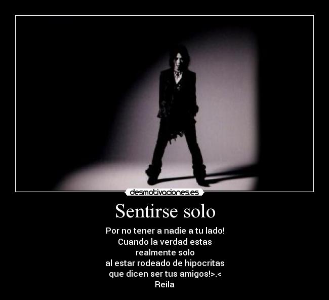 Sentirse solo -