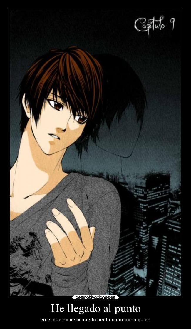 He llegado al punto -