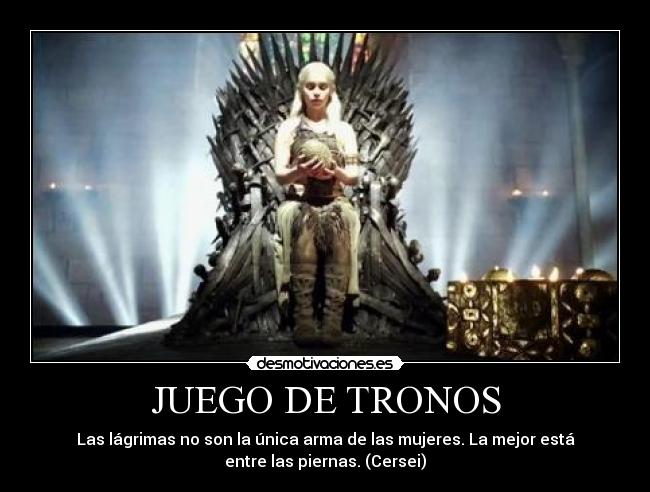 JUEGO DE TRONOS -