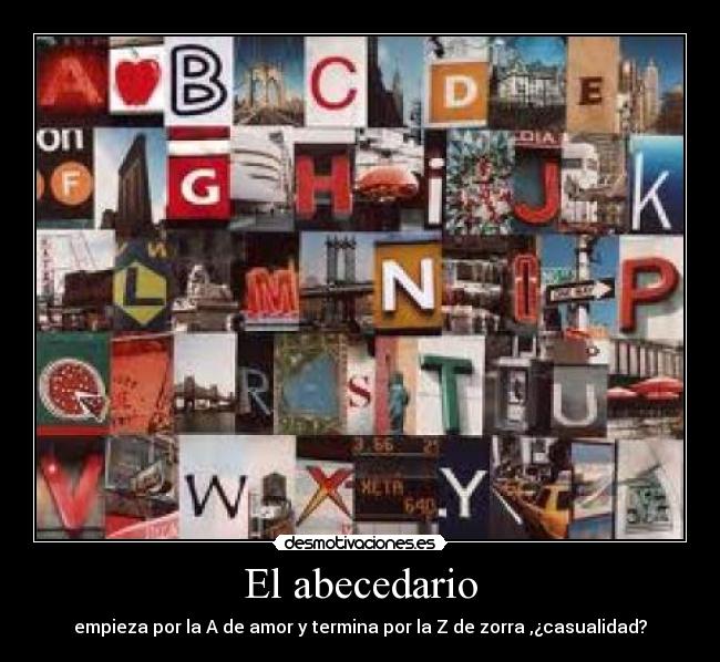 El abecedario - 