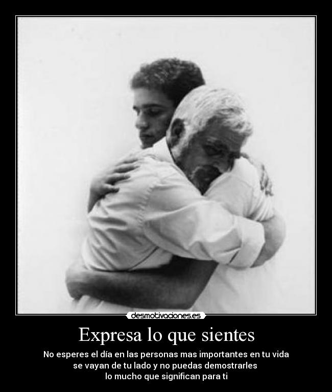 Expresa lo que sientes - 