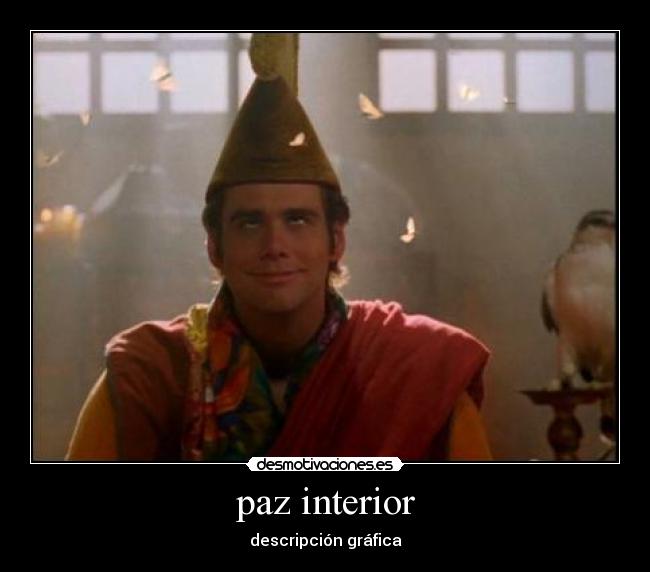 paz interior - descripción gráfica