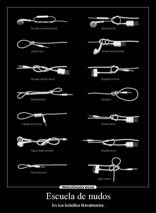 Escuela de nudos - 