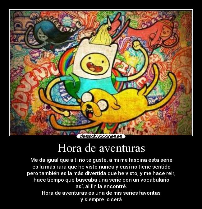 Hora de aventuras -