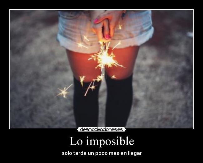 Lo imposible - 