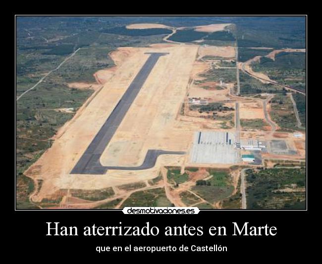 Han aterrizado antes en Marte -