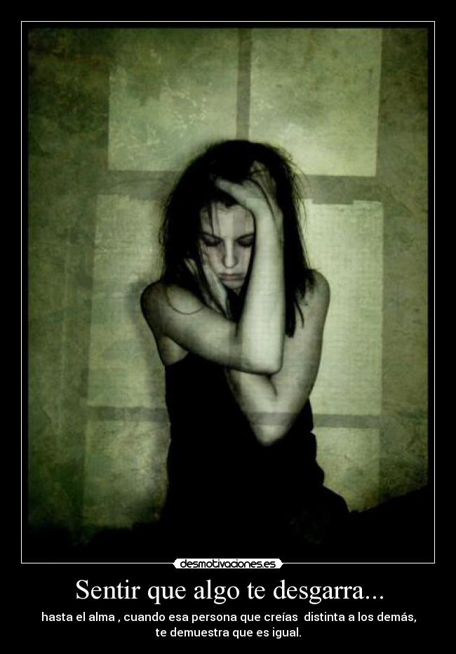 carteles sentir alma distinto igual desmotivaciones