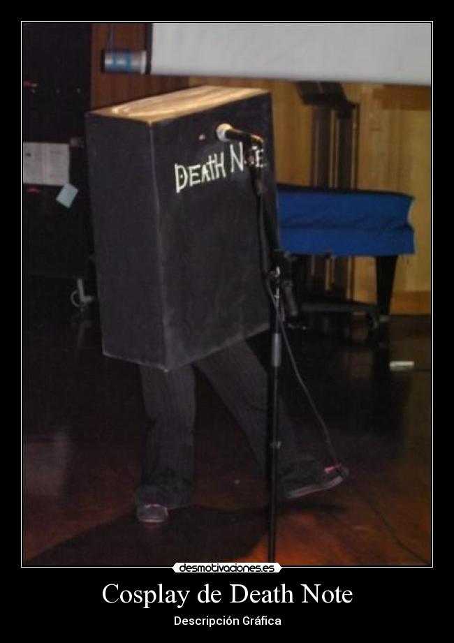 Cosplay de Death Note -