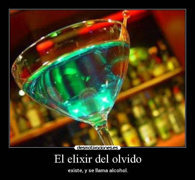 carteles elixir del olvido desmotivaciones