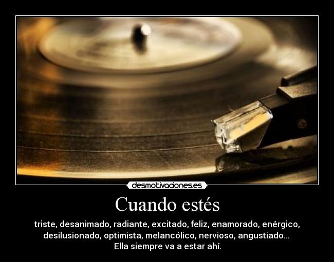 Cuando estés -