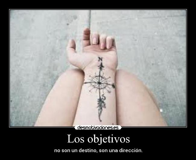 Los objetivos -