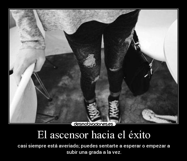 El ascensor hacia el éxito -