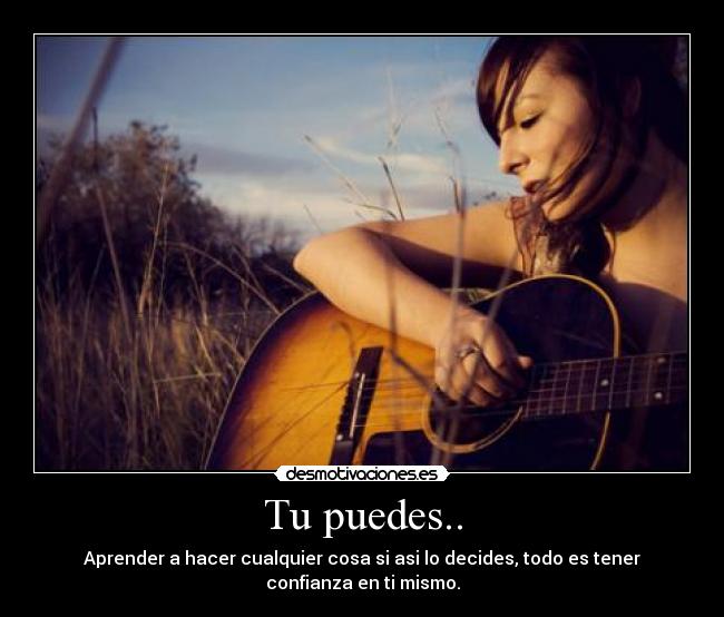 Tu puedes.. -