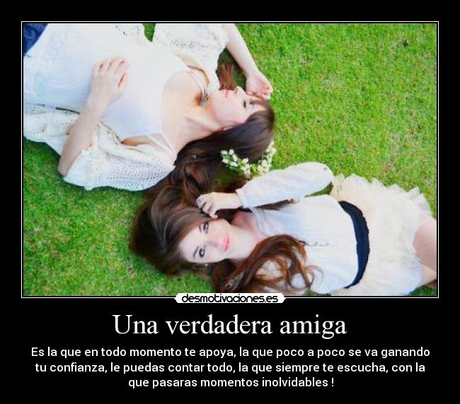 Una verdadera amiga -