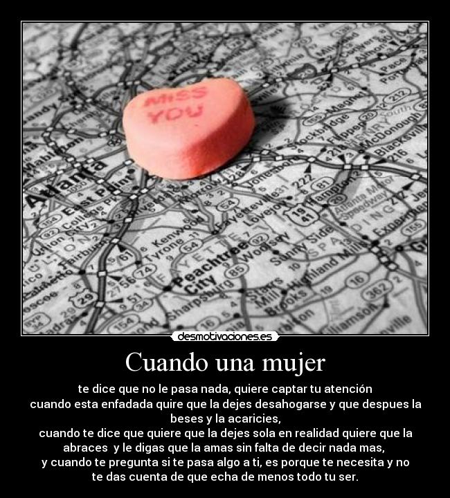 Cuando una mujer -
