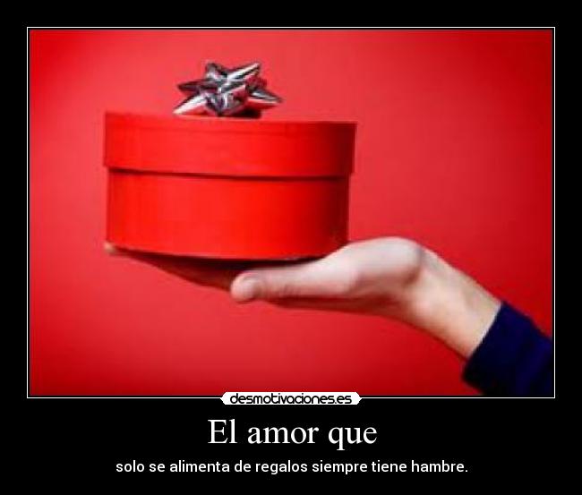 El amor que - 