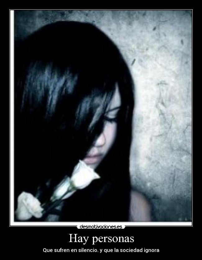 carteles personas silencio sociedad sentimientos akumasan desmotivaciones