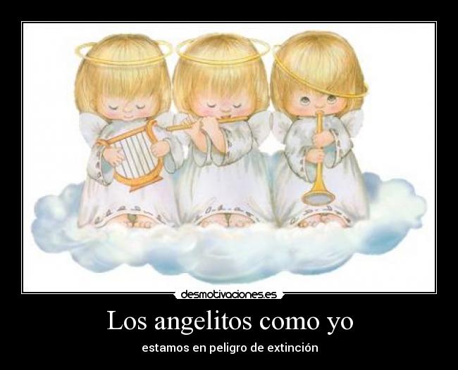 Los angelitos como yo - estamos en peligro de extinción