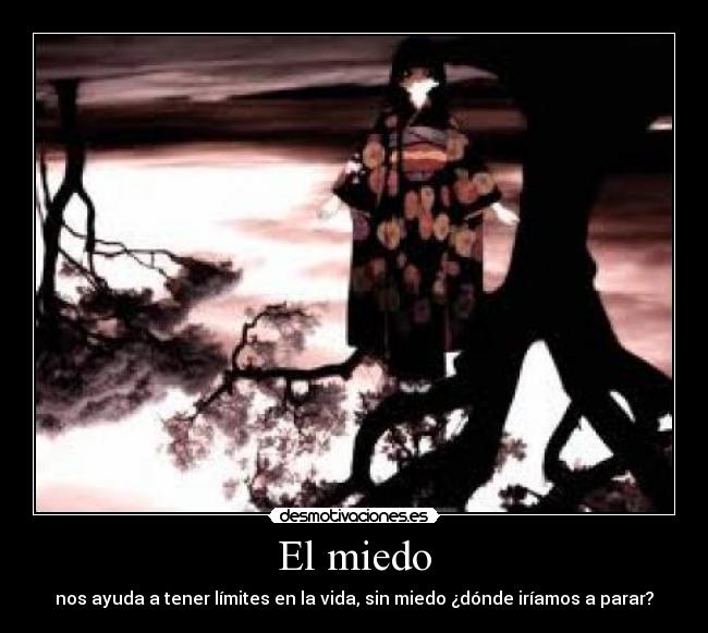 El miedo -