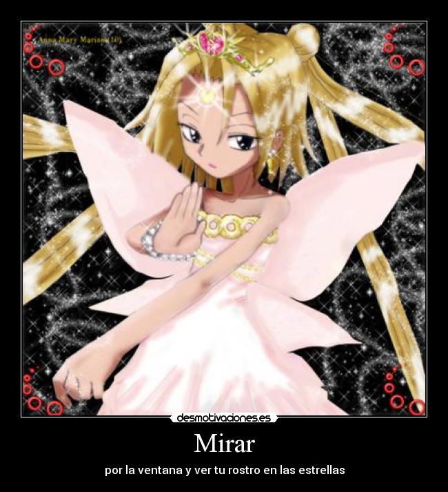 Mirar - por la ventana y ver tu rostro en las estrellas