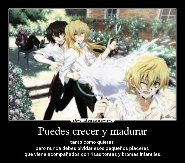 Puedes crecer y madurar - 