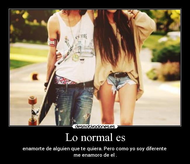 Lo normal es - 