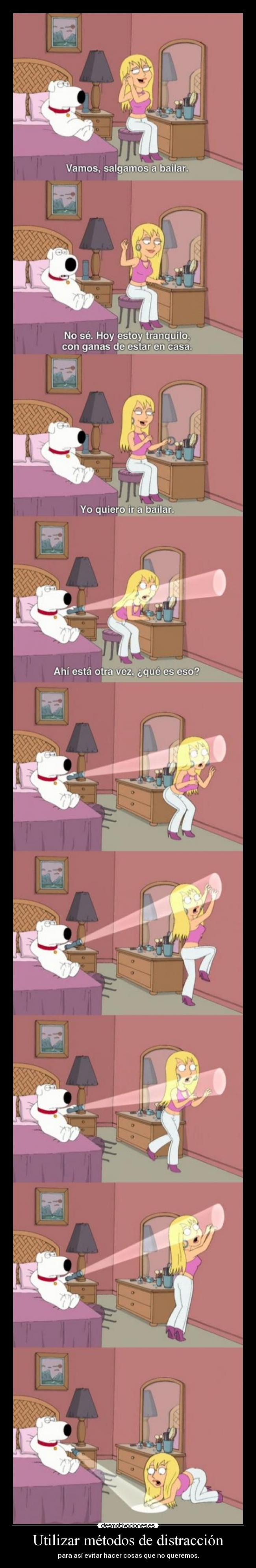 Utilizar métodos de distracción -