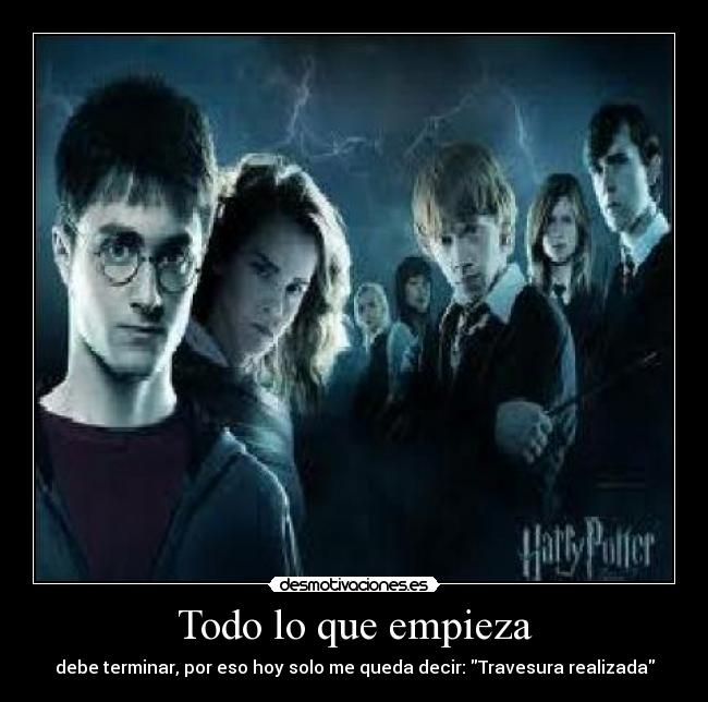 Todo lo que empieza - 